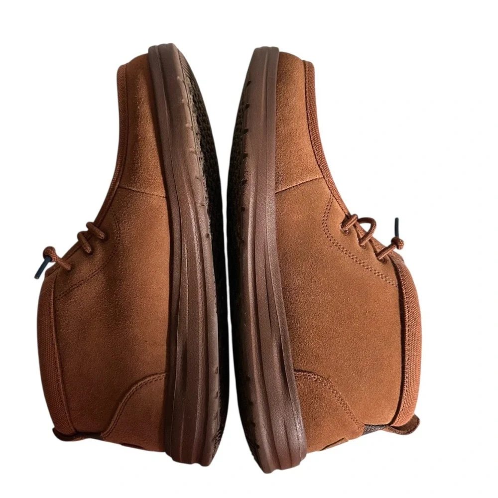 Hey Dude Brown Wally Mid Gripr Warmth Chukka Boots